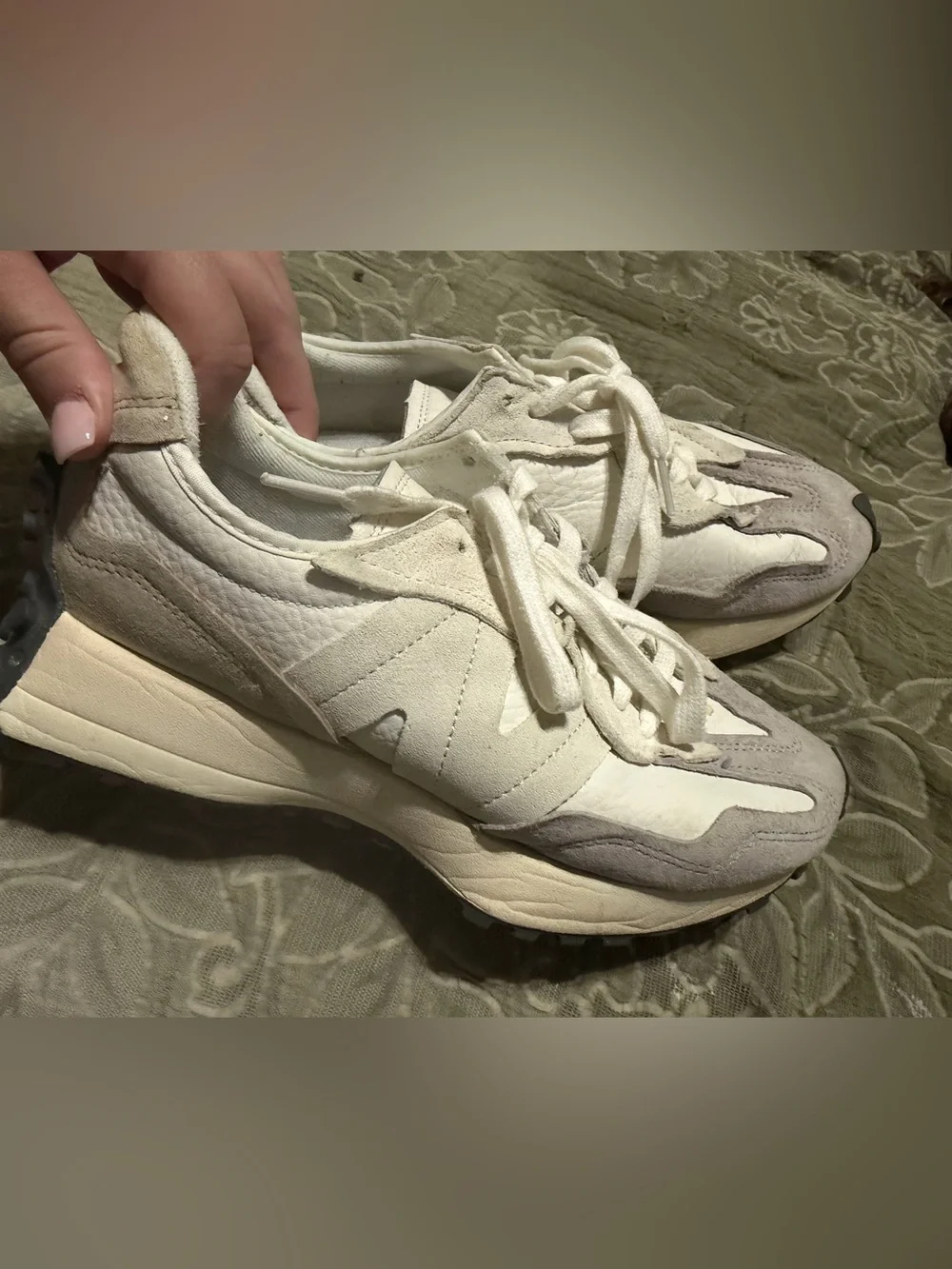 New balance 627 Casual Neutral-Gray Lace-Up Women's Sneakers